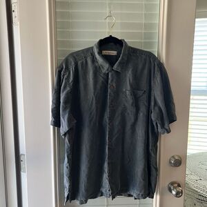 Tommy Bahama Men’s Shirt XL 100% Silk Button Down Vegas